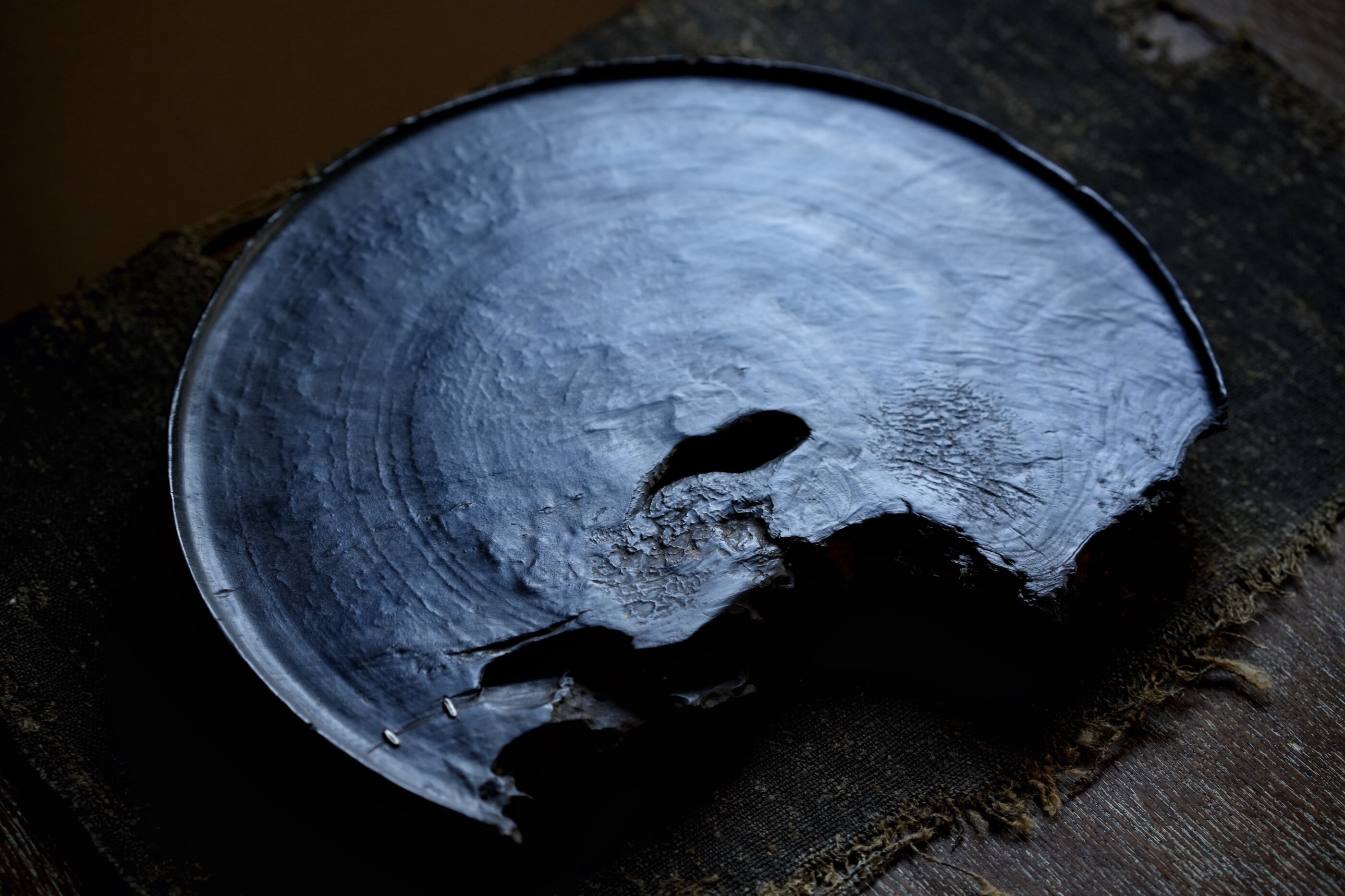 【阿源】漆・高台 【AYuan】 Lacquer Plate or Dish 阿源】漆・高台 / 【AYuan】 Lacquer Plate or Dish | ichibutu