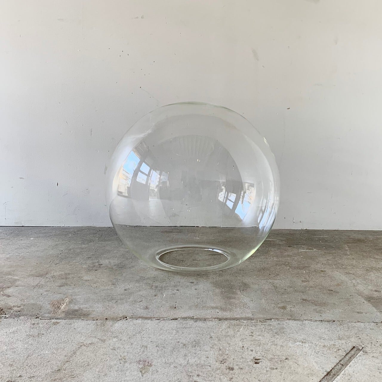 ガラスの球体　古道具　0626