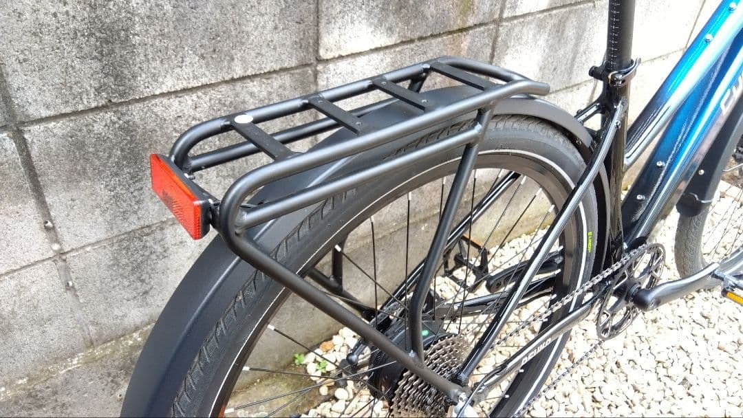 走行わずか】電動アシスト自転車 Cyrusher ASUKA クロスバイク【送料要