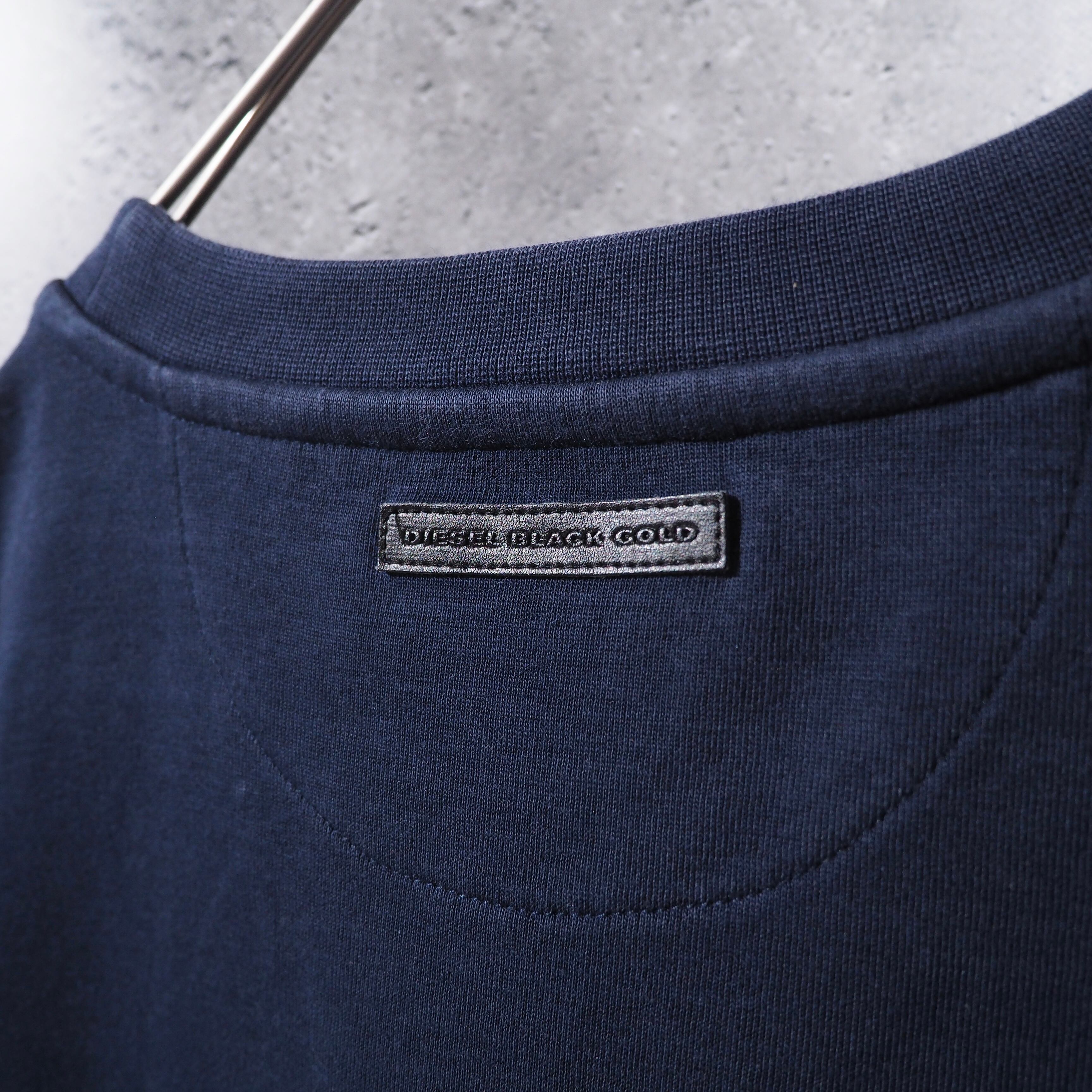 " DIESEL Black Gold " Graphic printed Long sleeve Sweat Tee