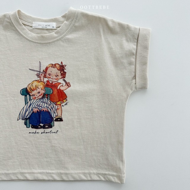 【即納】OOTT BEBE girl boy Tシャツ