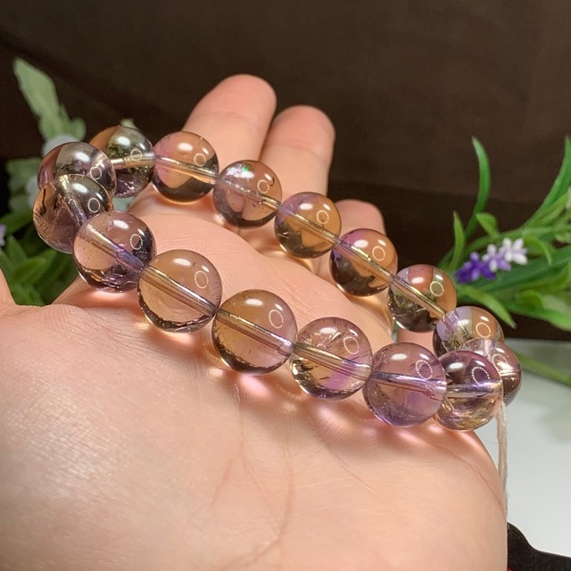 ブラジル産・透明美麗アメトリンブレスレット