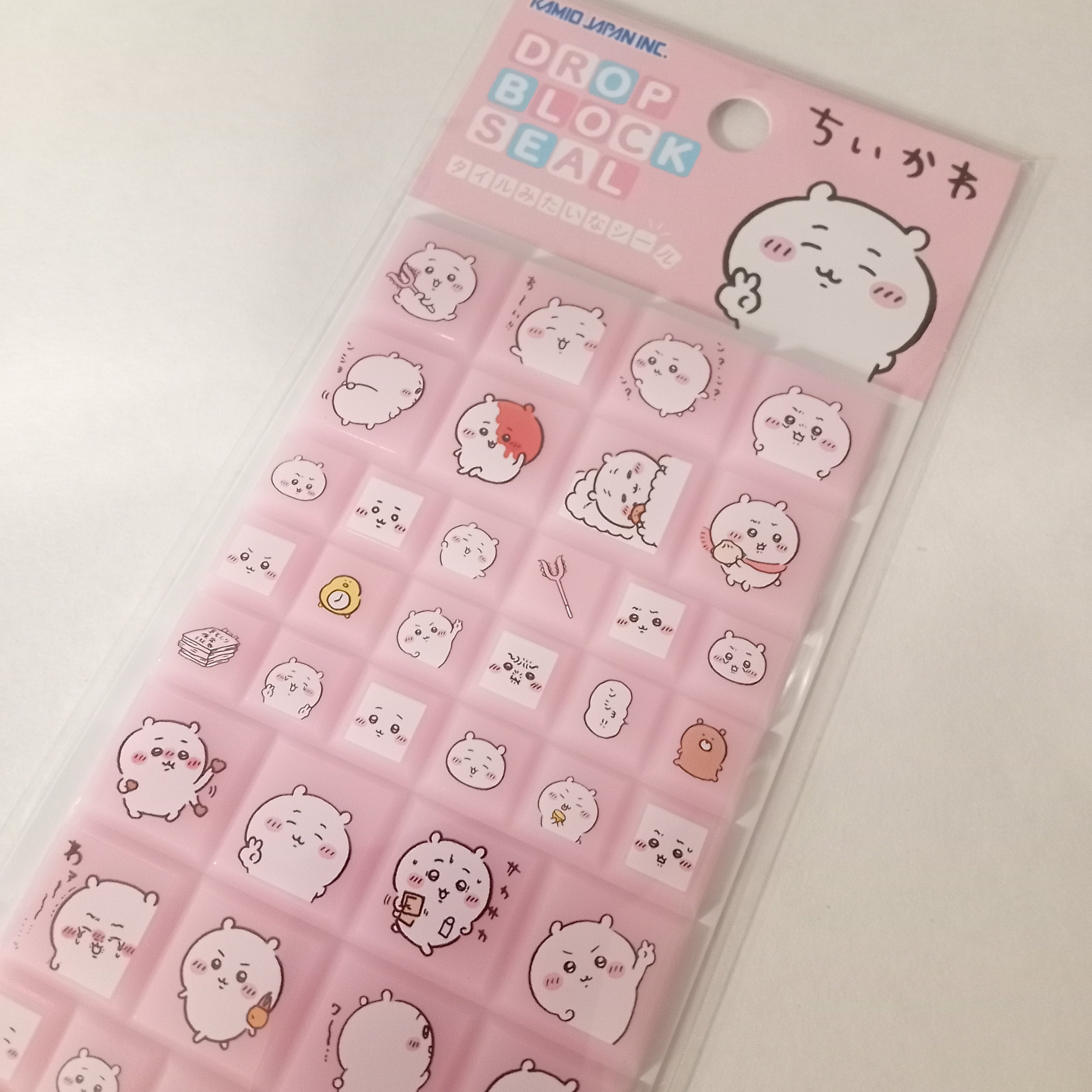ちいかわ ドロップブロックシール ちいかわ | てんくーどう