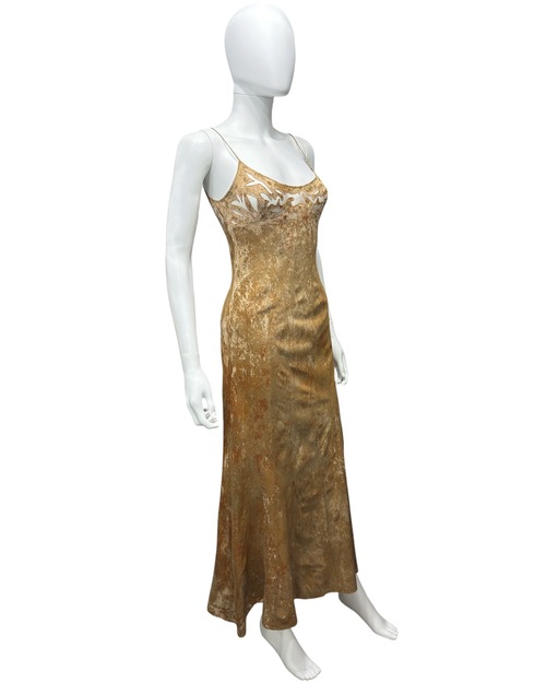 SS1995 HUSSEIN CHALAYAN GARMENT DYED DRESS
