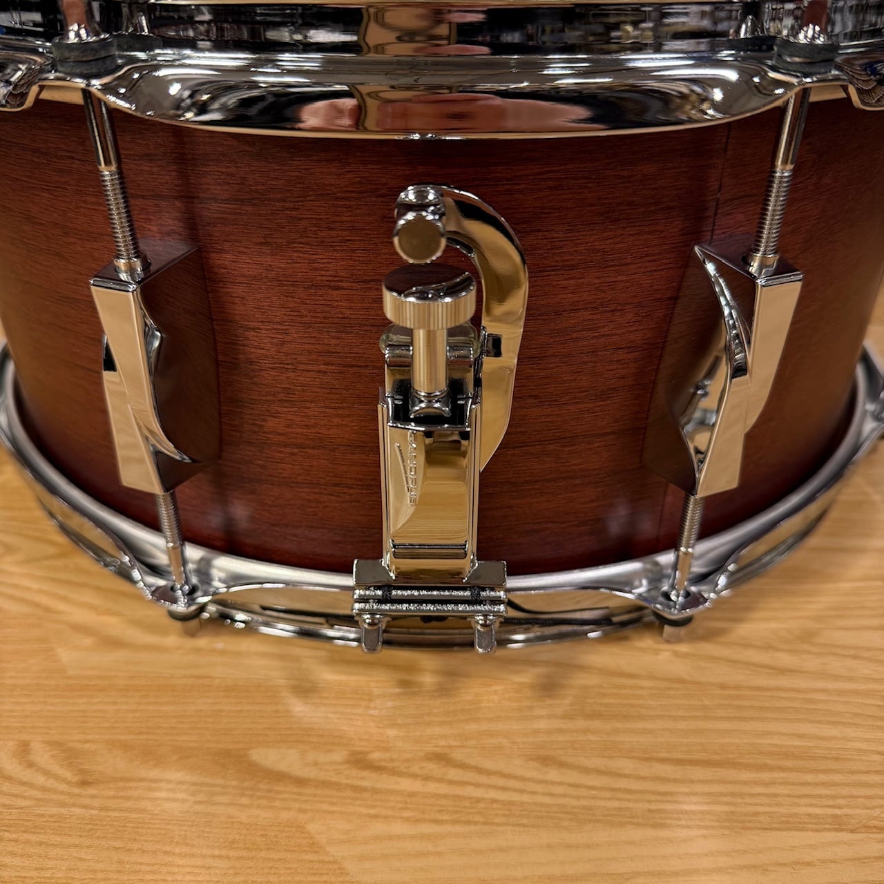 CANOPUS 刃II YAIBA Birch Snare Drum 14×6.5 JSB-1465 Dark Wine Red