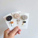 itotsumugi　刺繍お花ブローチ