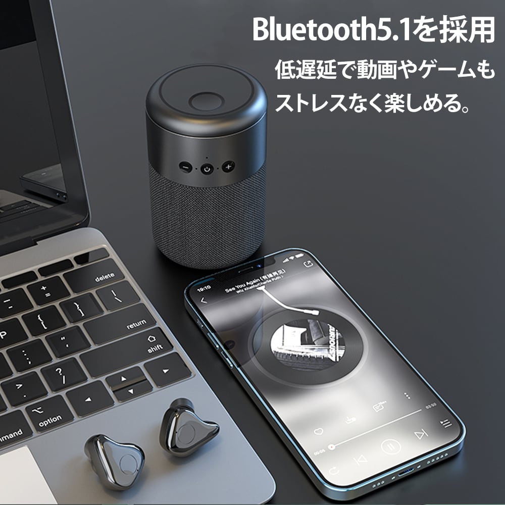 最新版！超希少！革新的Bluetooth　イヤホン in スピーカー ２in１