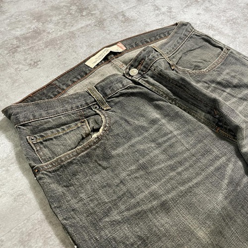 【W36 L30】 usa levi's 先染ブラック リーバイス 559 詳細写真8