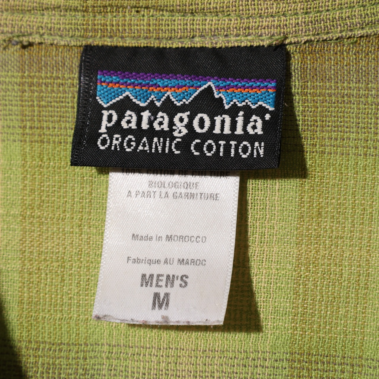 美品 M オンブレ 08年 A/C Yarn Dye Shirt Patagonia ACシャツ ヤーンダイ パタゴニア
