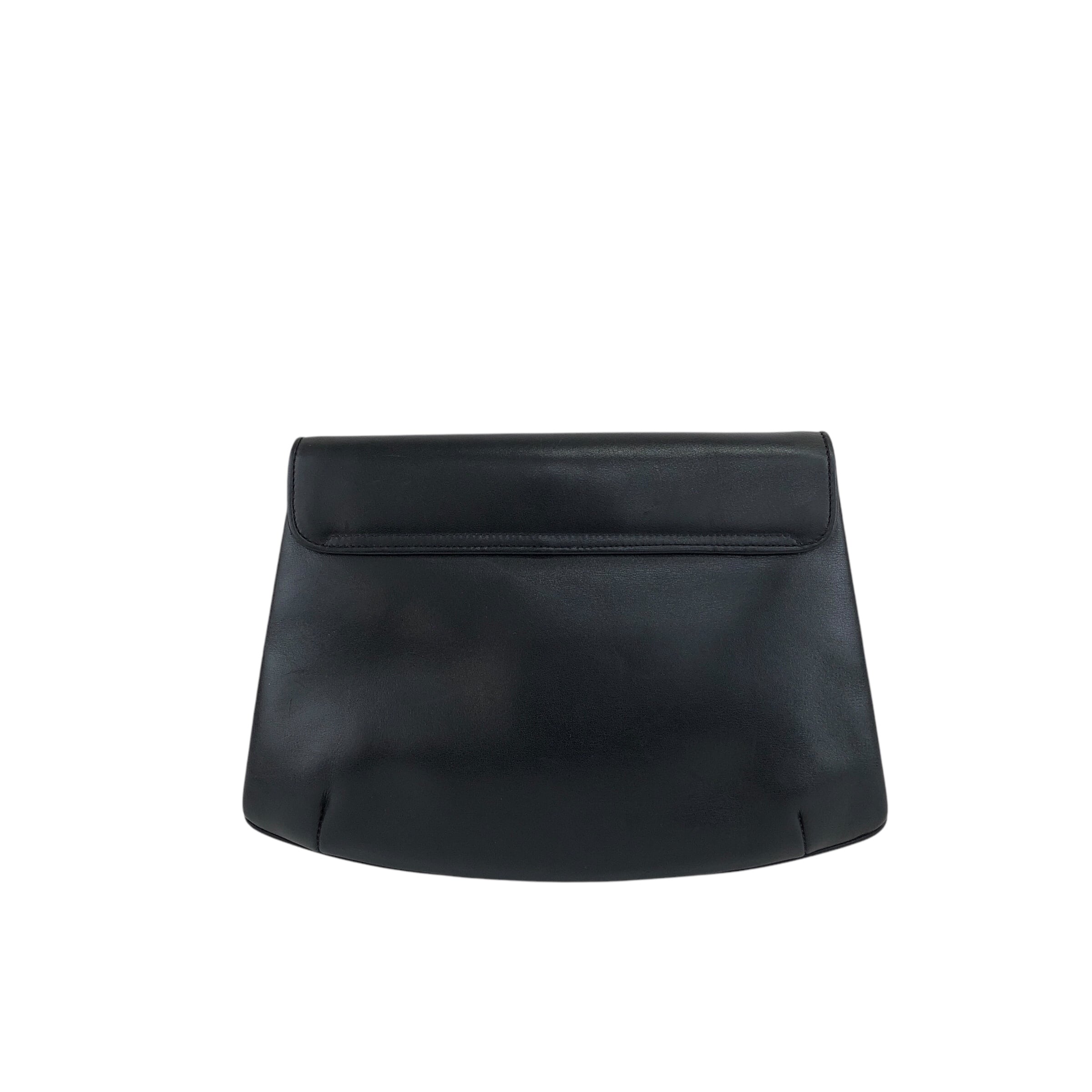 CELINE セリーヌ ショルダーバッグ ブラック エンブレム ブラゾン