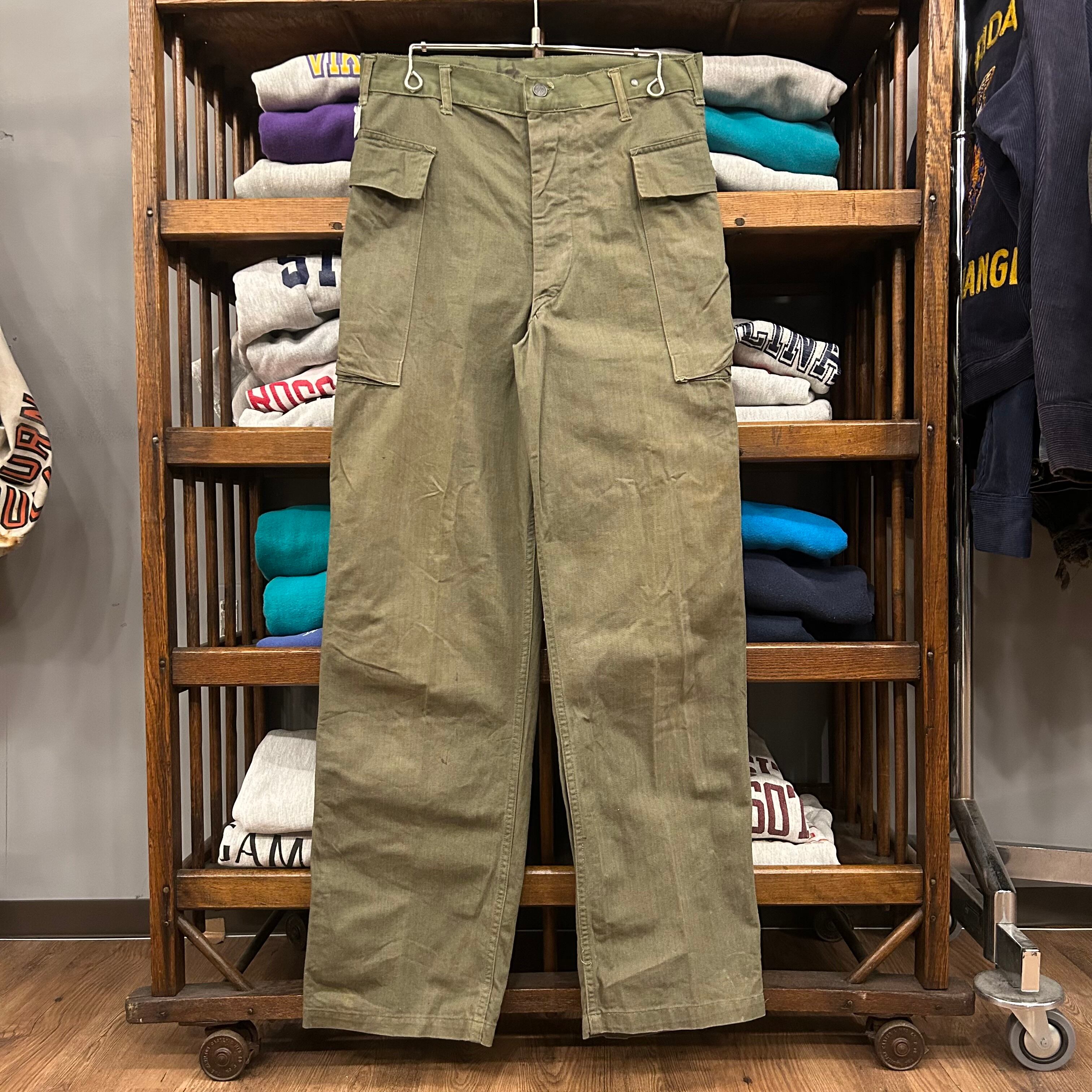 初期型】40's~ U.S.Army M-47 HBT Baker Pants | spike osu