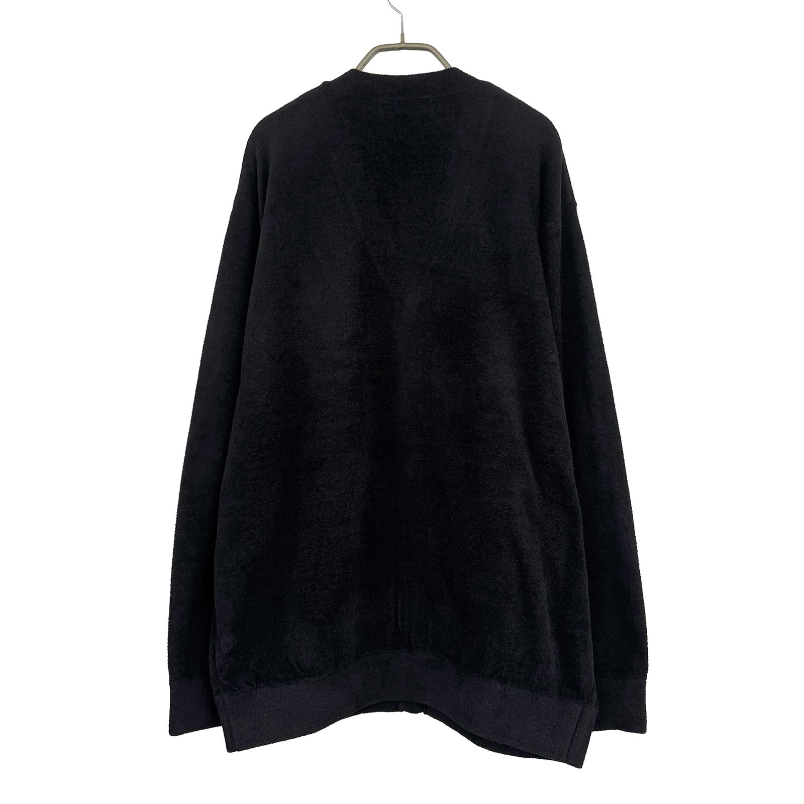 8G CHENILLE KNIT CARDIGAN -BLACK- | 8G SHOOT WEBSTORE