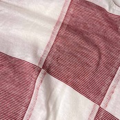 DAKS ダックス 総柄 天竺 半袖 ポロシャツ M/ボルドー×ホワイト メンズ CHOYA