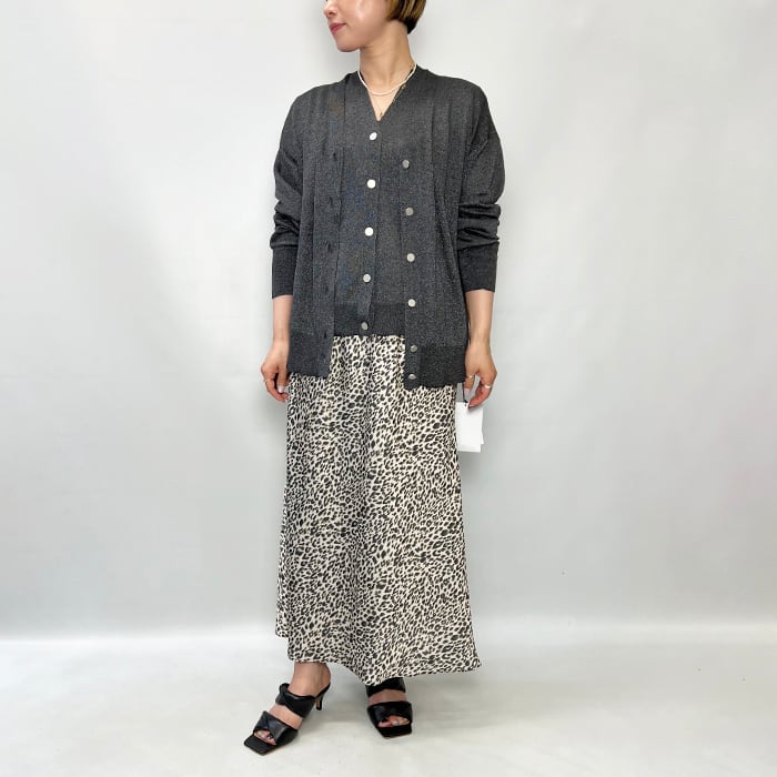marmors マルモア lame V/n cardigan 0226308056 2026秋冬新作 [送料