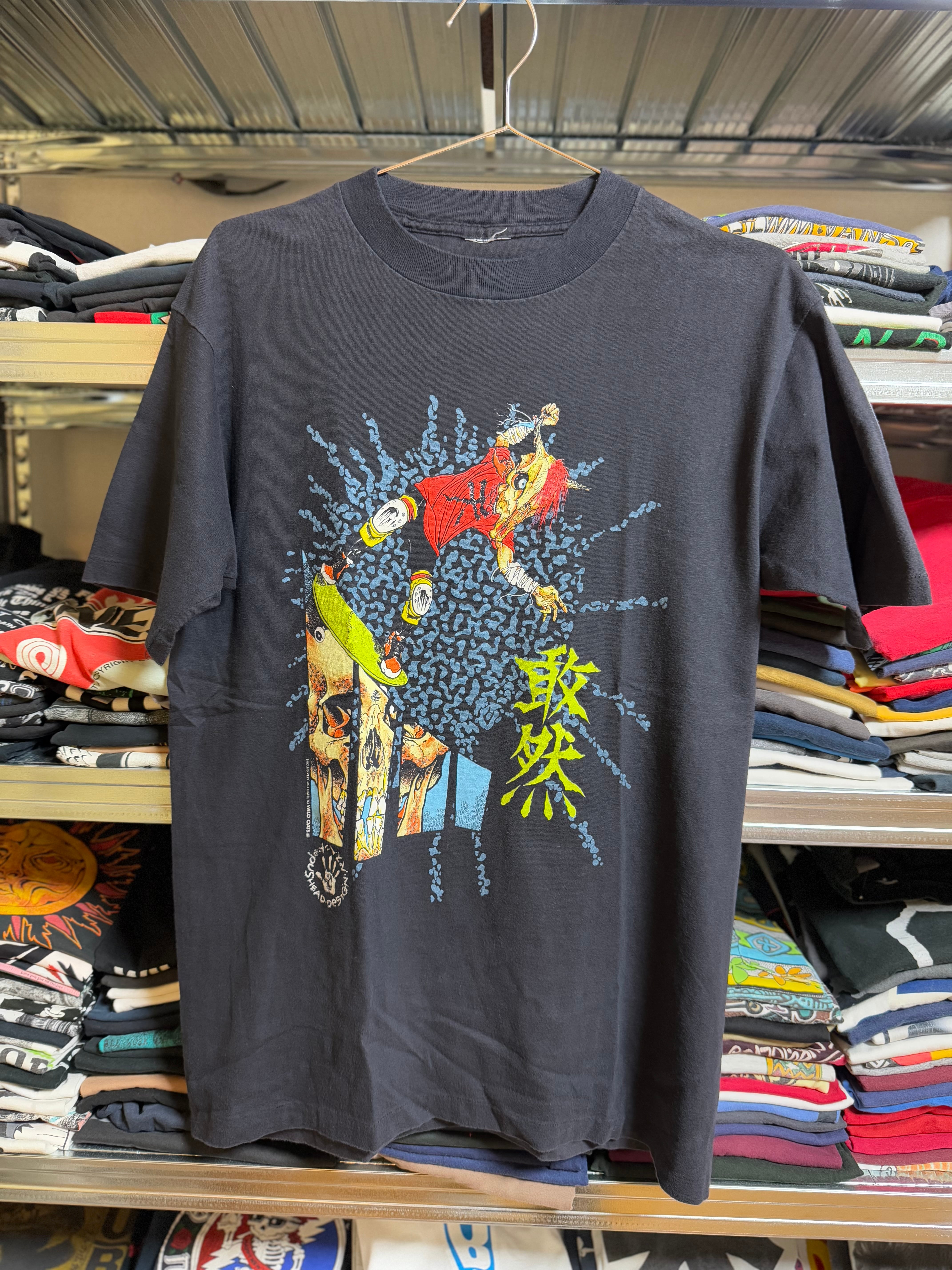 renewal! SUNFADE BLACK POCKET TEE | FJ