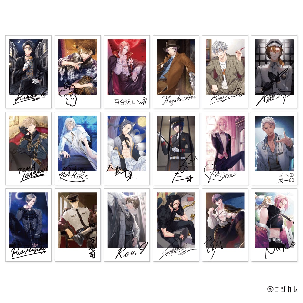 あ*様 DFM VCJ ランダムチェキ meiy 2枚セット の*あ様 VALORANT VCJ DFM Meiy ランダム チェキ の*あ様 VALORANT VCJ