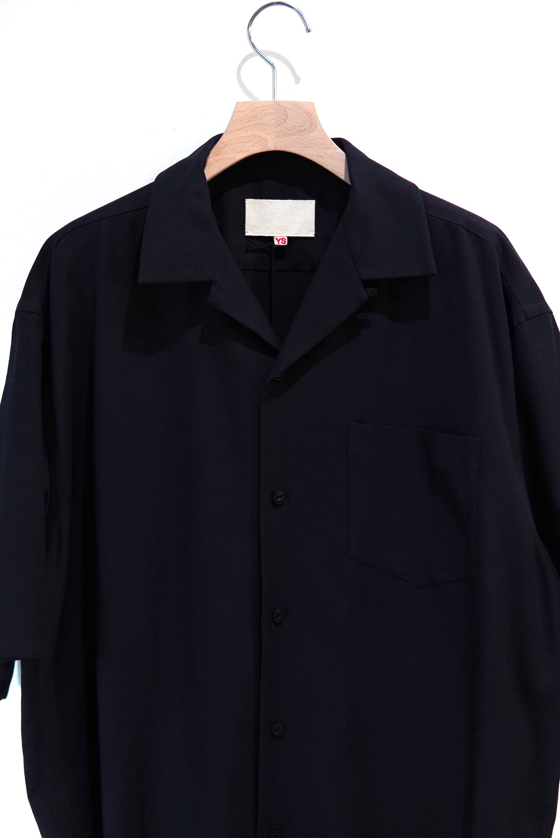YOKO SAKAMOTO / OPEN COLLAR S/S SHIRT / YS - 26SS - 49 | POETRY
