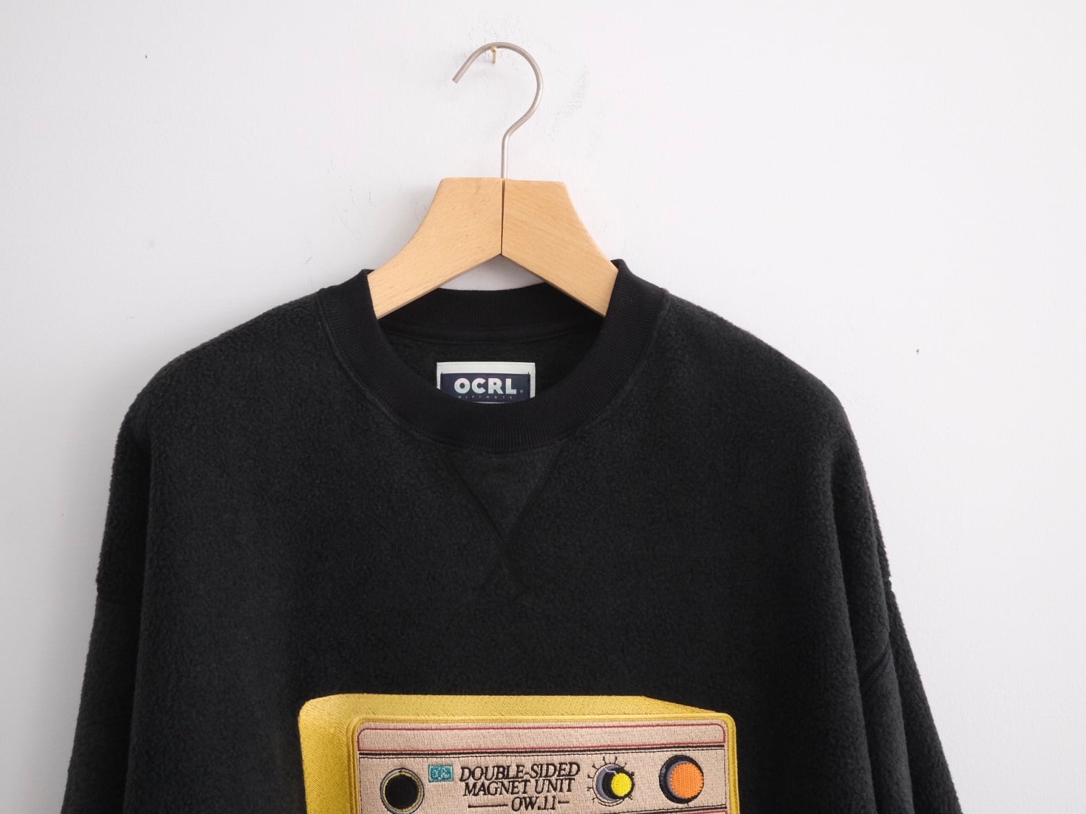 O-(オー/レイチョウルイラボ)” FREE SWEATSHIRT (medical EQ)BLACK