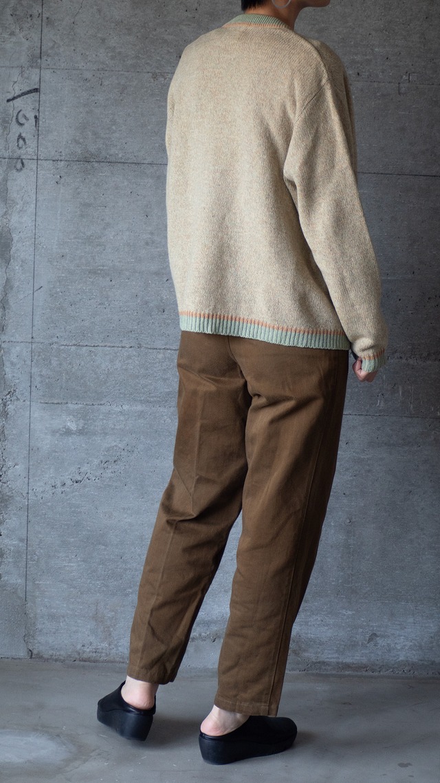 "MARSINA CALIFORNIA" 1970s Lambs wool knit cardigan
