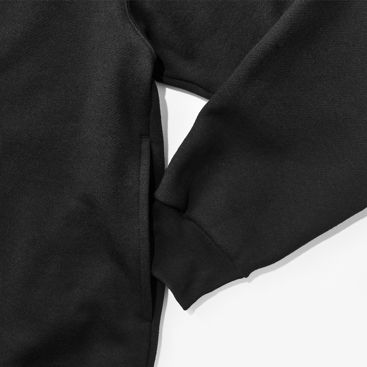 PROFESSIONAL CREW SWEAT SET UP (BLACK × BLACK) | ENNOY