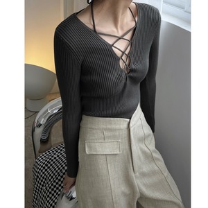 Cross strap lib tops＊S-371