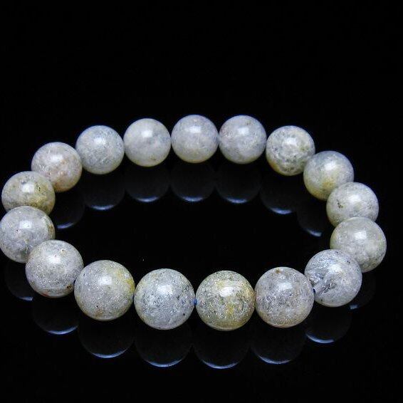 ホワイトガーデンファントムクォーツ ブレスレット 12mm 一点物 メール便可 [M便 1/10] 111-42468