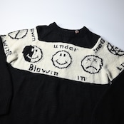 Leh / Smiley Knit Sweater
