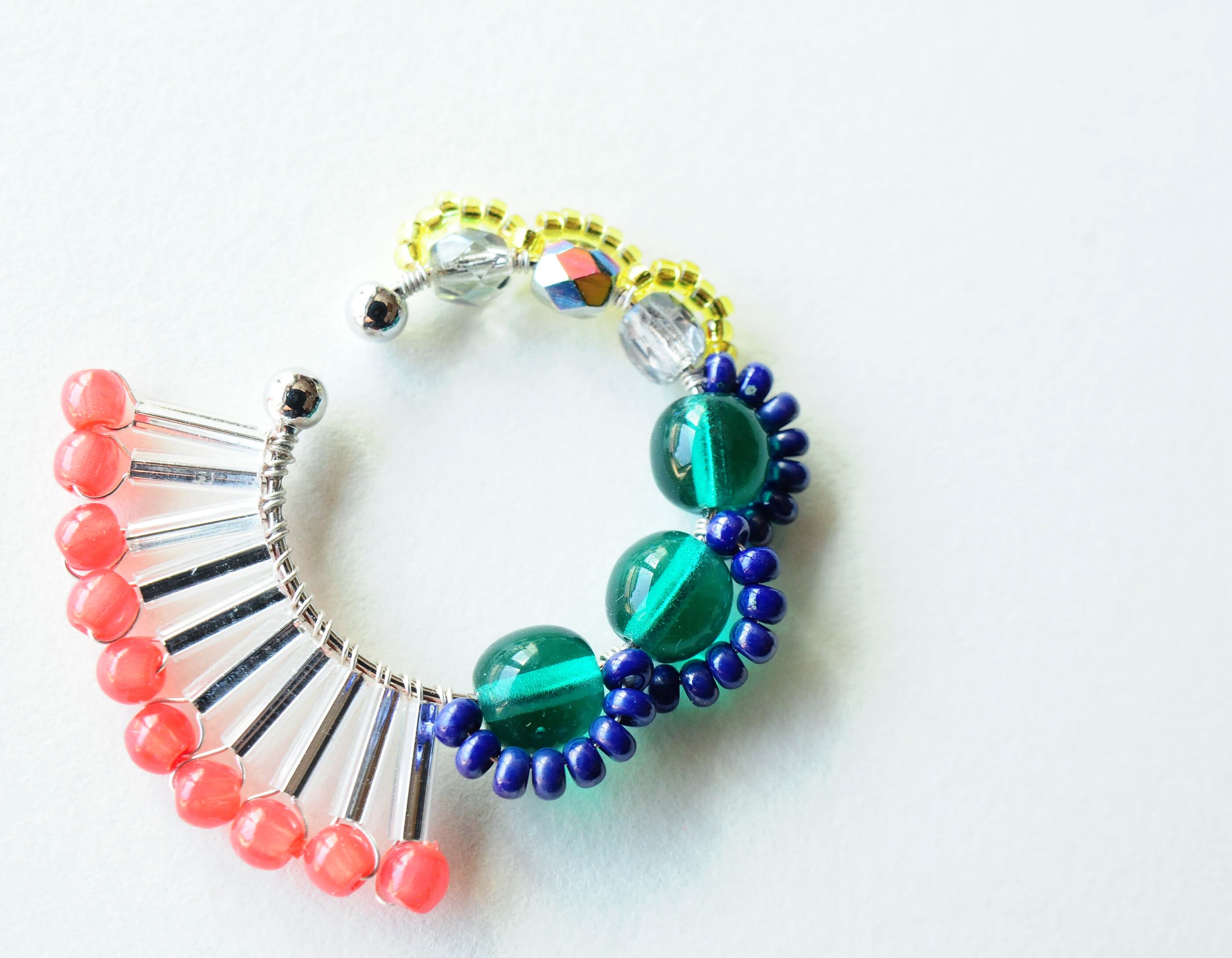 ＜Rollo～イロヅクビジュー～＞イヤーカフ『 ハミングバード/hummingbird 』<35>