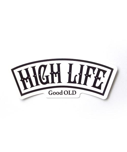 HIGH LIFE【メインロゴ】ステッカー