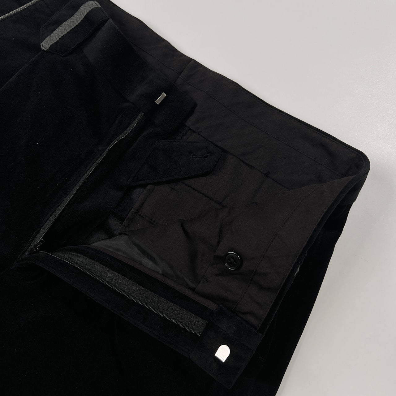 PAGELO パジェロ ベロア スラックスパンツ ボトムス サイズ 88 /ブラック/メンズ/アンジェロ