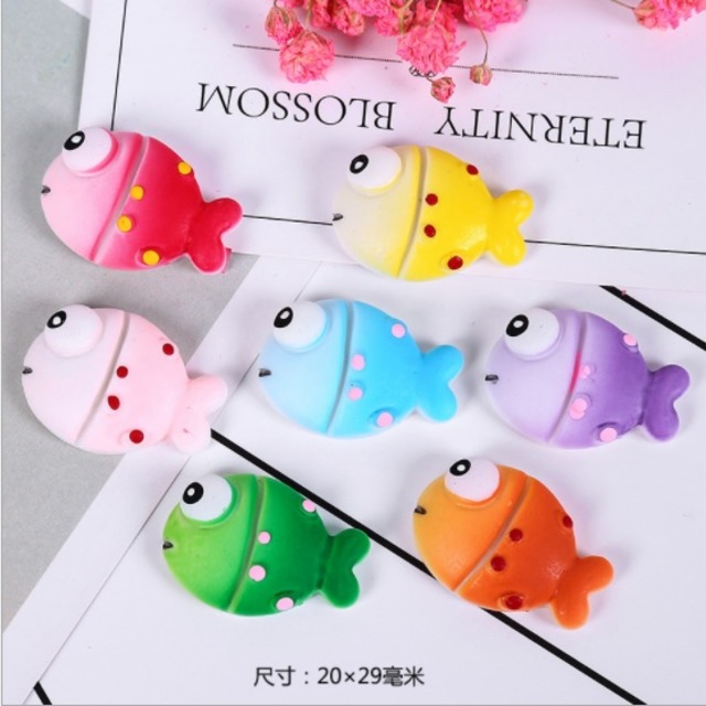 50個 おさかなパーツ A296