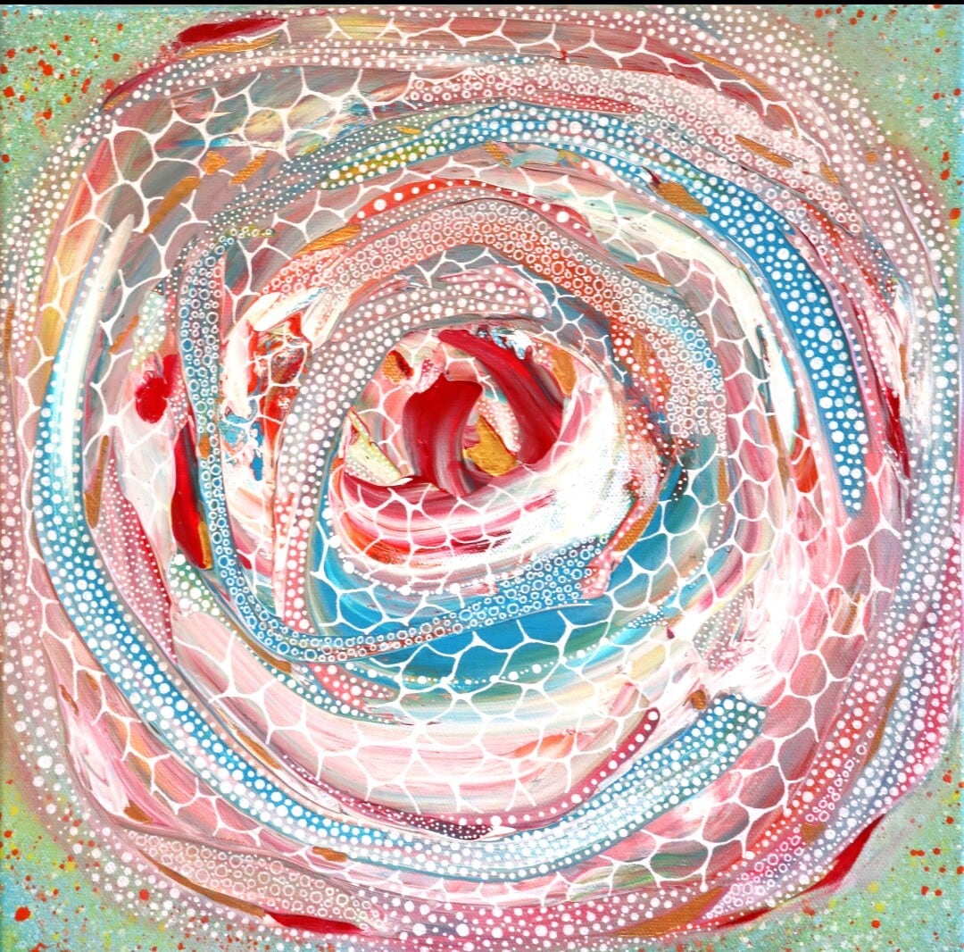 I am hereシルクスクリーン作品No.7 | SAKI OTSUKA SHOP
