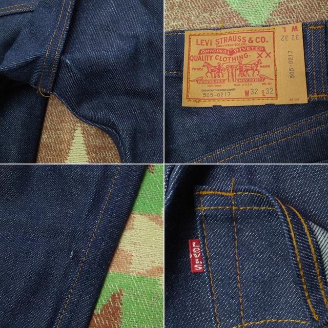 80s Levi's 505-0217 Denim Jeans （表記W32L32） DEAD-STOCK リーバイス デニム ジーンズ  デッドストック | Wonder Wear ヴィンテージ古着ネットショップ