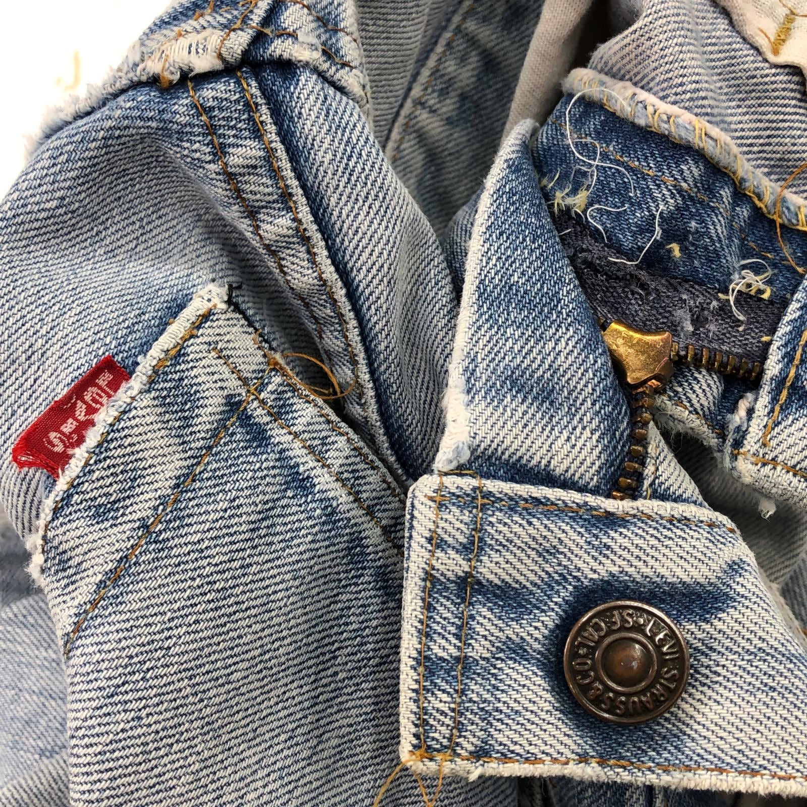 LEVI'S リーバイス 70年代 505 66前期 TALON42 脇割り スモールe
