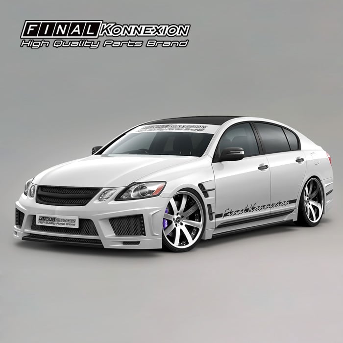 F FRP製 リアバンパースポイラー LEXUS GRS系/UZS系 GS 前期