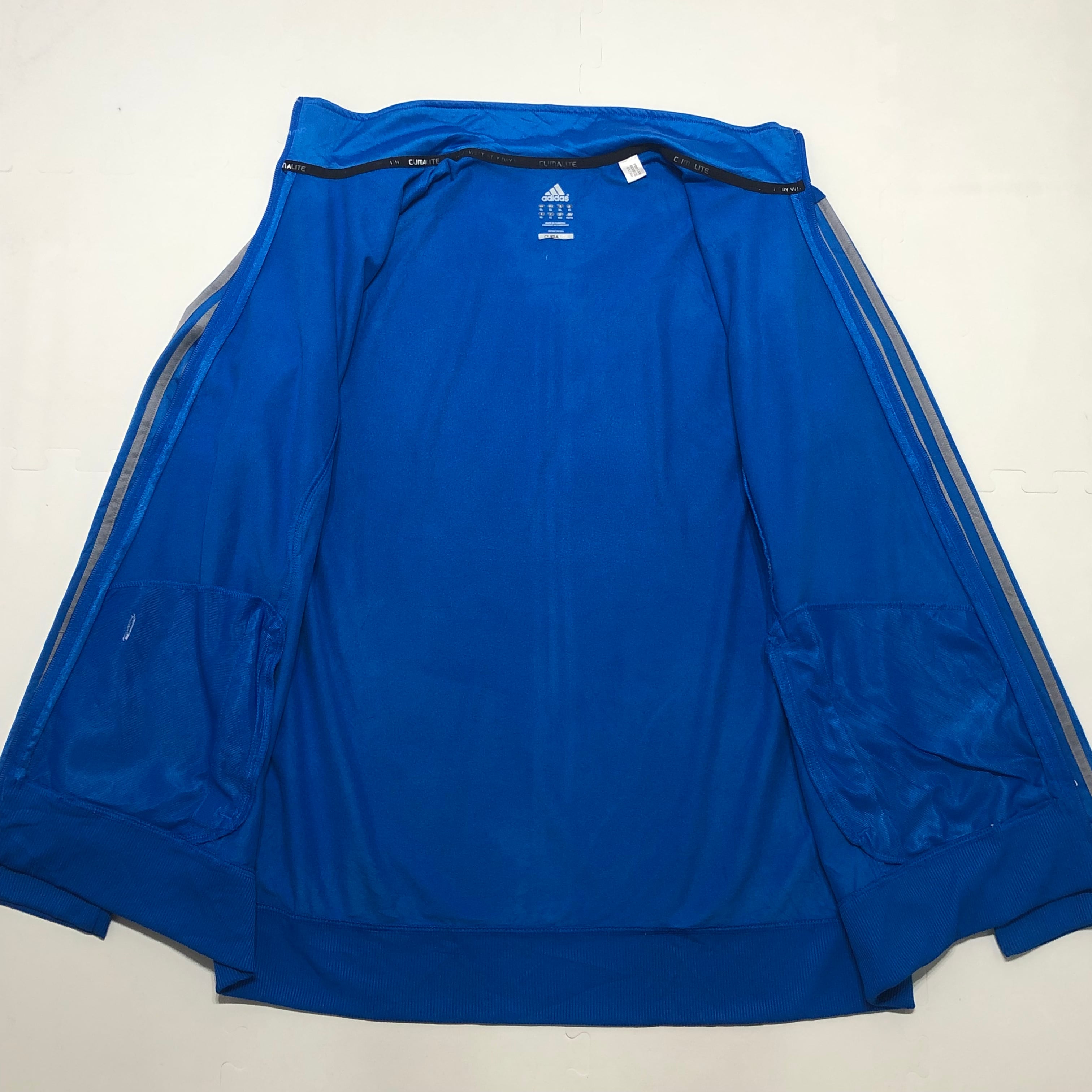 adidas アディダス CLIMALITE トラックジャケット カンボジア製 メンズ