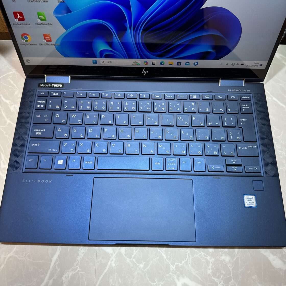 HP Eliet Dragonfly☘️i7第8世代☘️メモリ16G☘️SSD512G | Pay ID