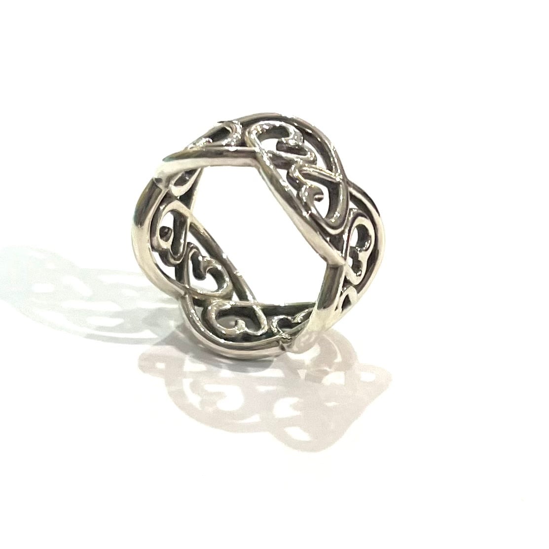 TIFFANY&CO】2088名品パロマ・ピカソ ラビングハート リング／16.5-17