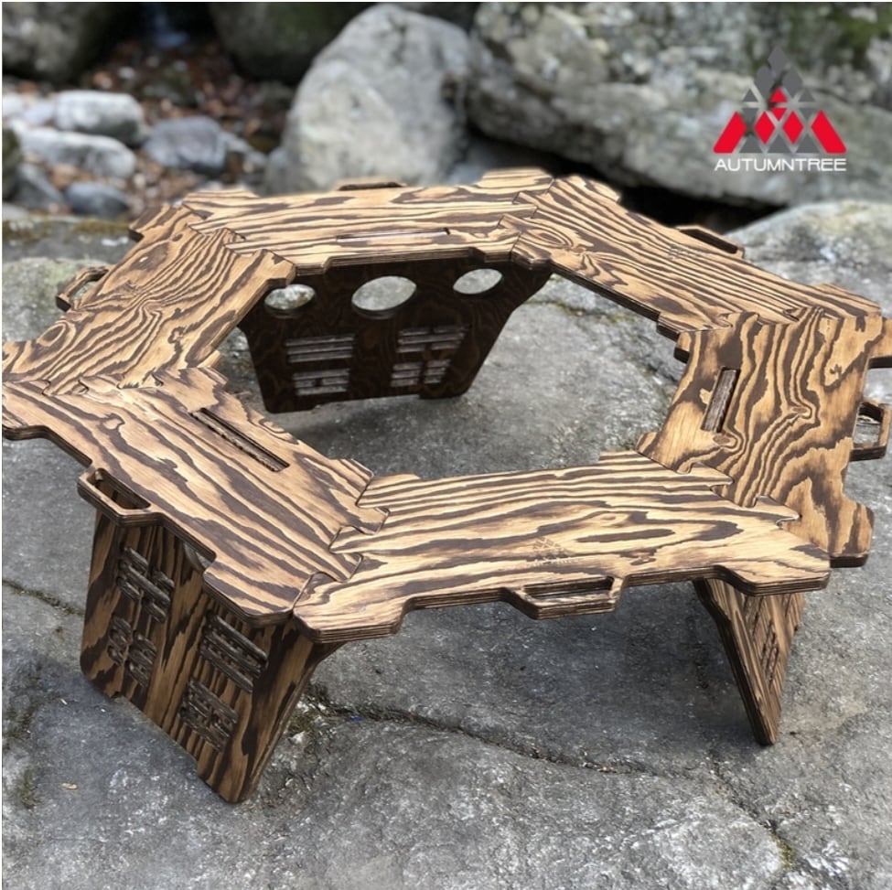 AUTAMNTREE ヘキサゴンテーブル | AXL CAMP