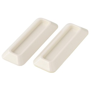 【在庫処分】ノムラテック(Nomuratec) 楽ちん引手 2個入 アイボリー 35×95×10mm N-3302 ABS樹脂