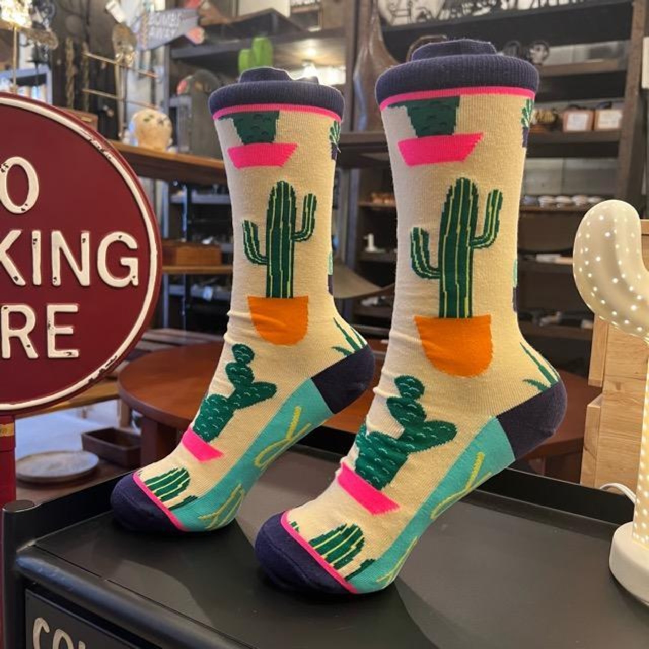 TOPANGA SOCKS Lady's Cactus Socks, Small Gift