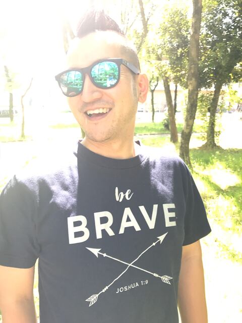 Tシャツ be BRAVE（メンズ） | LOVE HIM FIRST