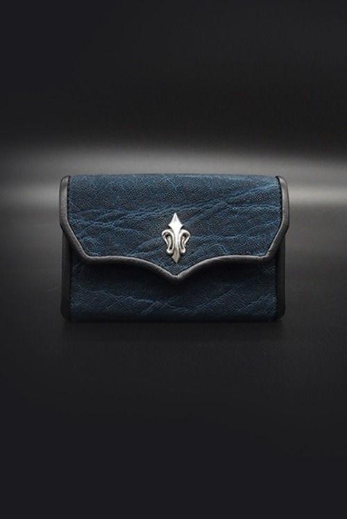 Item No.0464： New Key Case3 /Elephant Navy / Initial model "A"