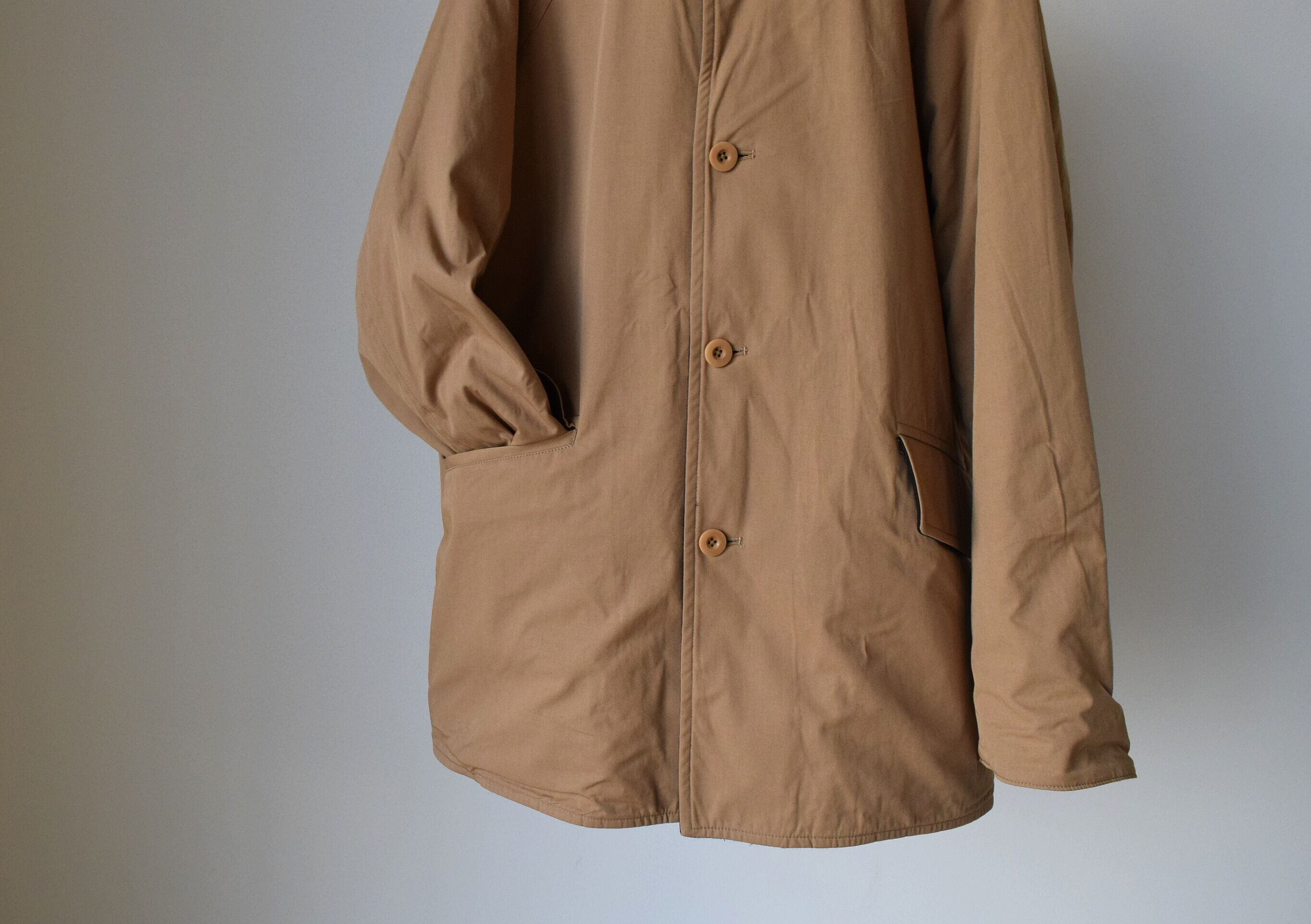 Paul Harnden マックコート ブロンズ色 コットン