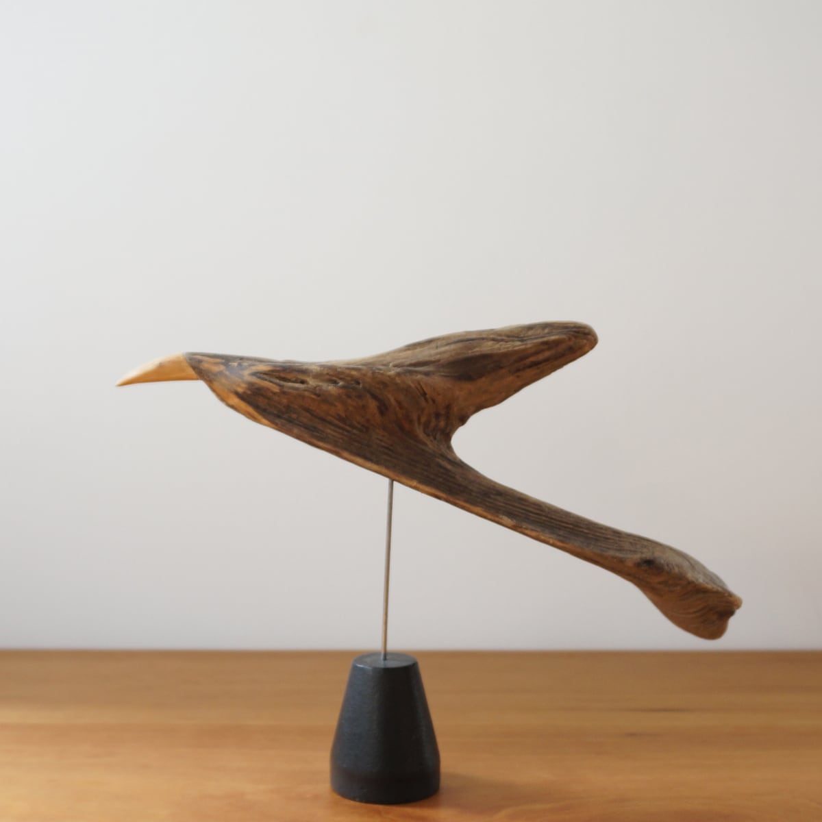 流木の鳥 C / 針原修 × 南部鉄器 | Houm Base