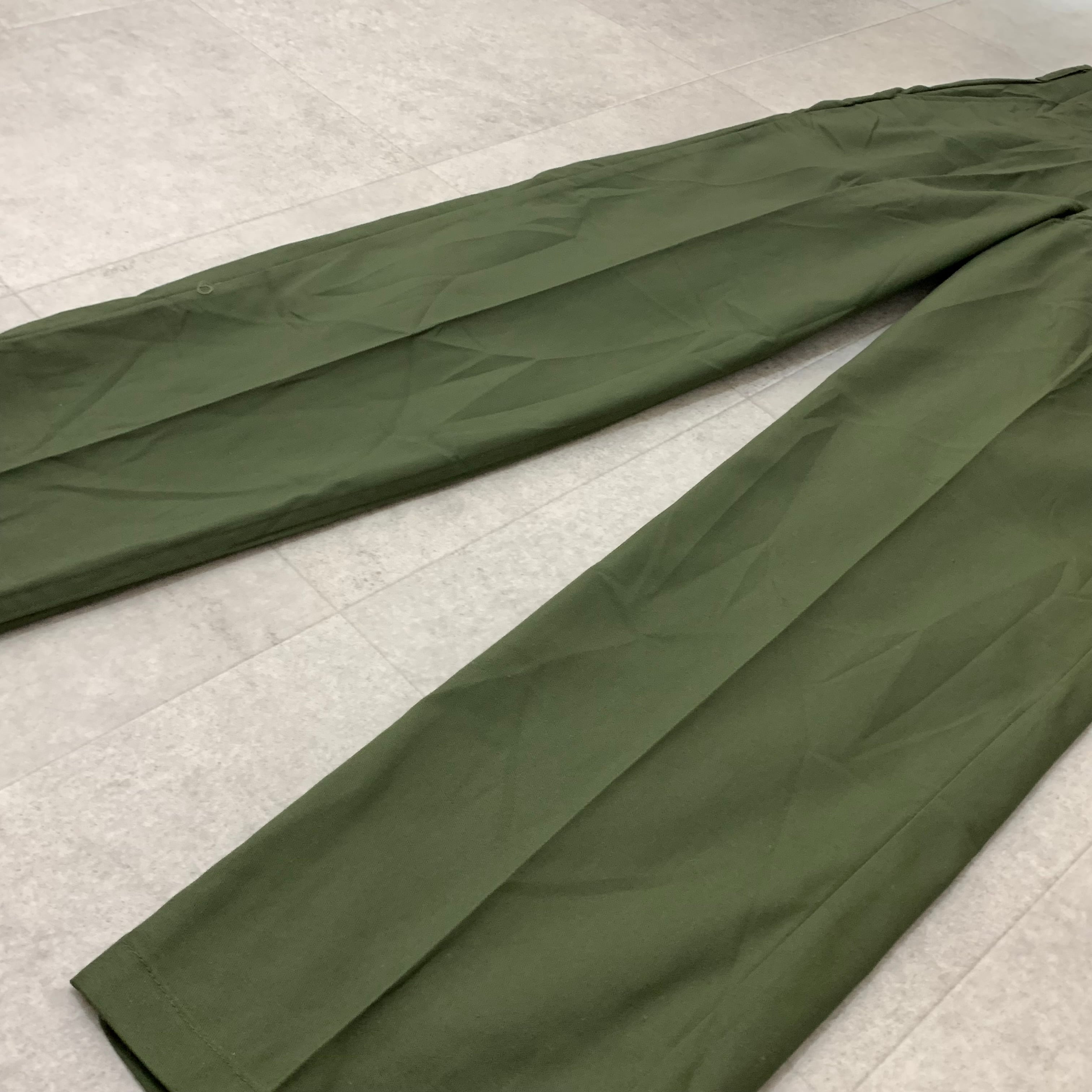 28×31 アメリカ軍 OG507 デッドストック ベイカーパンツ ミリタリー