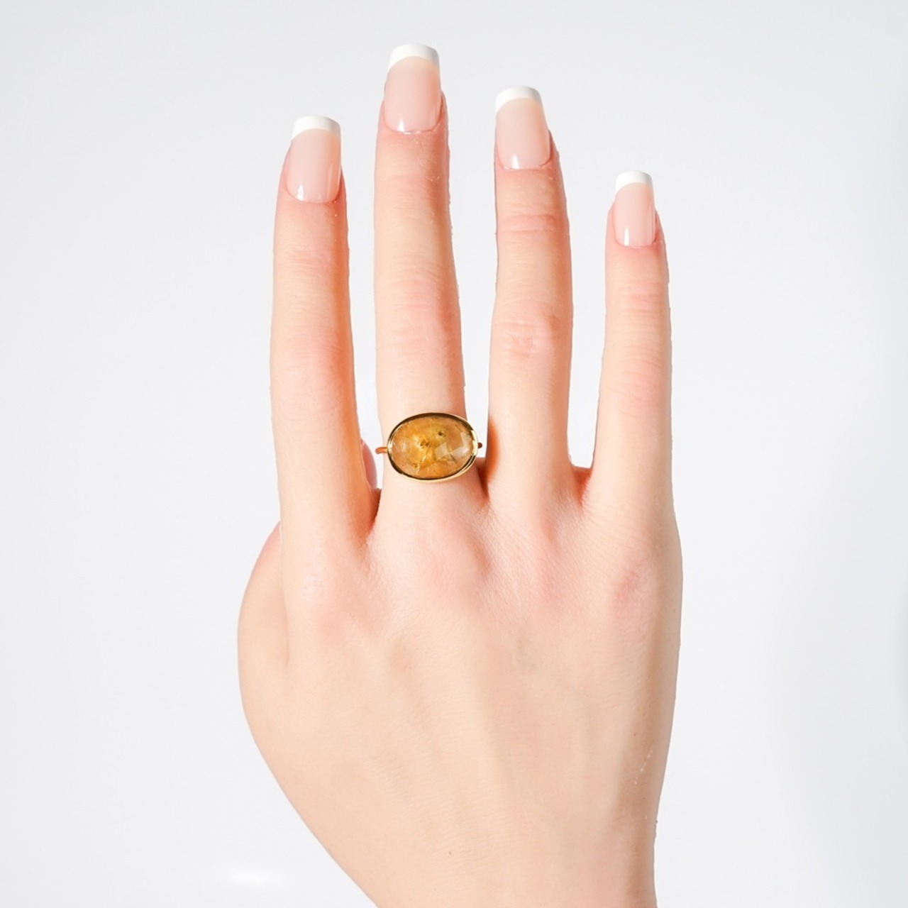 【14号】ルチルクォーツ リング