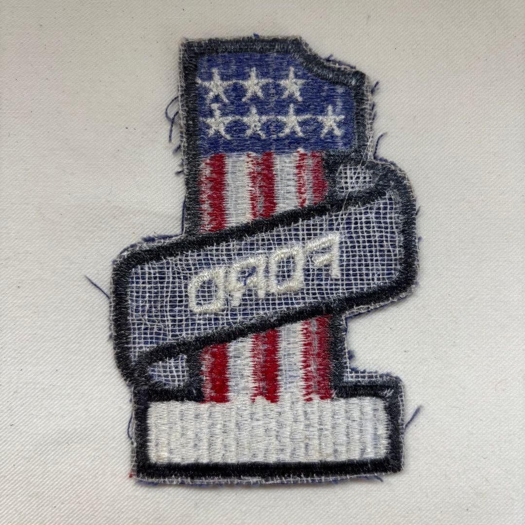 ヴィンテージ 刺繍 ワッペン 1970 1980 アメリカ カリフォルニア州 F 70s FORD フォード ワッペン ビンテージ アメ車 古着 No.1 #1 | UC TRADING