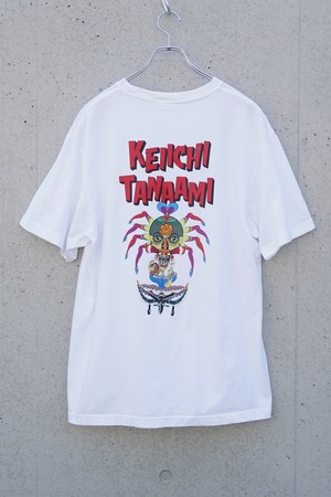 KEIICHI TANAAMI (田名網敬一 / タナアミ ケイイチ) × NANZUKA アートTシャツ "BLAM!" ホワイト XLサイズ