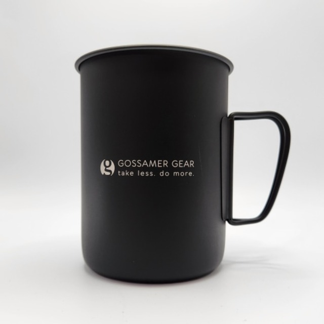 GOSSAMER GEAR ゴッサマーギア ／ Titan Single Mug 600ml #Black
